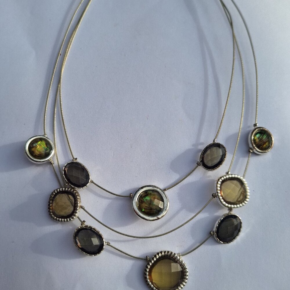 Necklace choker retro
